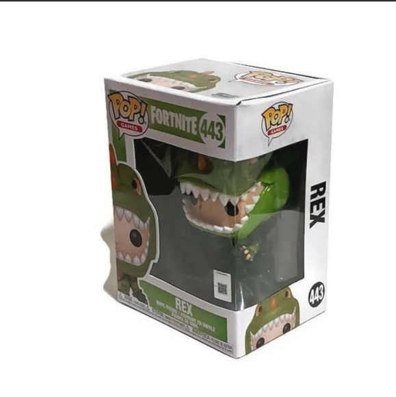 Funko Pop Games Vinyl Figure Fortnite #443 Rex New Sealed in box! - Picture 5 of 7